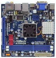 ASROCK MB A330ION (Intel Atom, nvidia, DDR3, VGA+DVI+HDMI, SATA2R, eSATA, 7.1, GLAN, ITX)